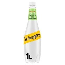 Schweppes Slimline Tonic Water With Lemon 1L