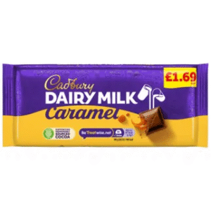 Cadbury Dairy Milk Caramel Chocolate Bar 120g