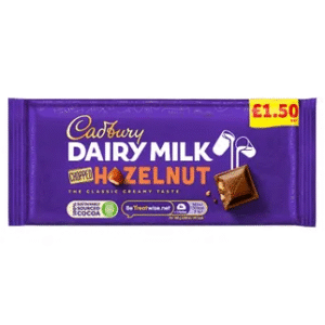 Cadbury Dairy Milk Chopped Hazelnut 95g