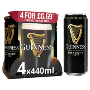 Beer - Guinness Draught In Can 4 x 440ml