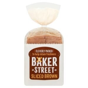 Baker Street Sliced Brown Bread 600g