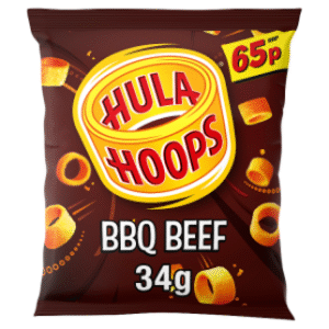 Hula Hoops BBQ Beef 34g