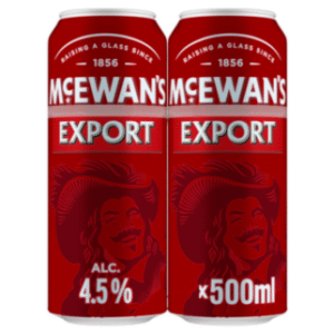 Beer- McEwan's Export Original Scottish Premium 4 x 500ml