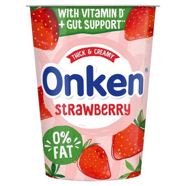 Onken Strawberry Yoghurt 450g