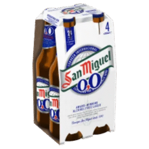 San Miguel Alcohol Free Lager Beer 4 x 330ml