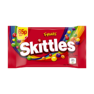 Skittles Vegan Chewy Sweets Fruit Flavoured Bag 45g