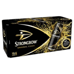 Cider - Strongbow Original 10 x 440ml Cans
