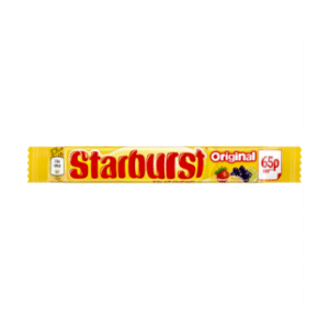 Starburst Vegan Chewy Sweets Fruit Flavoured Bag 45g