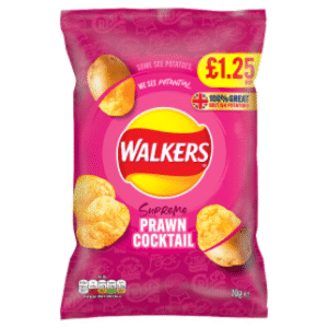 Walkers Prawn Cocktail Crisps 70g