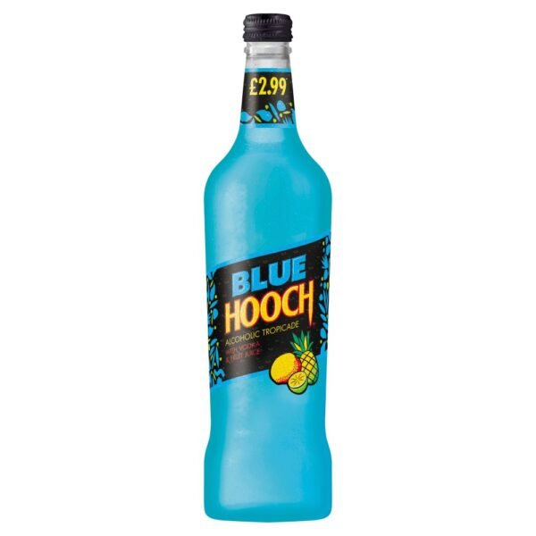 Hooch Alcoholic Blue with Vodka & Fruit Juice 70cl