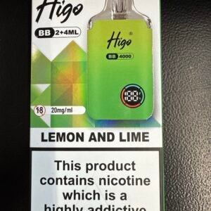 HIGO 4000 Puff Lemon Lime