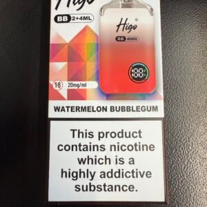 HIGO 4000 Puff Watermelon Bubblegum