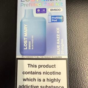 LOST MARY 600 Puff Blue Razz Ice