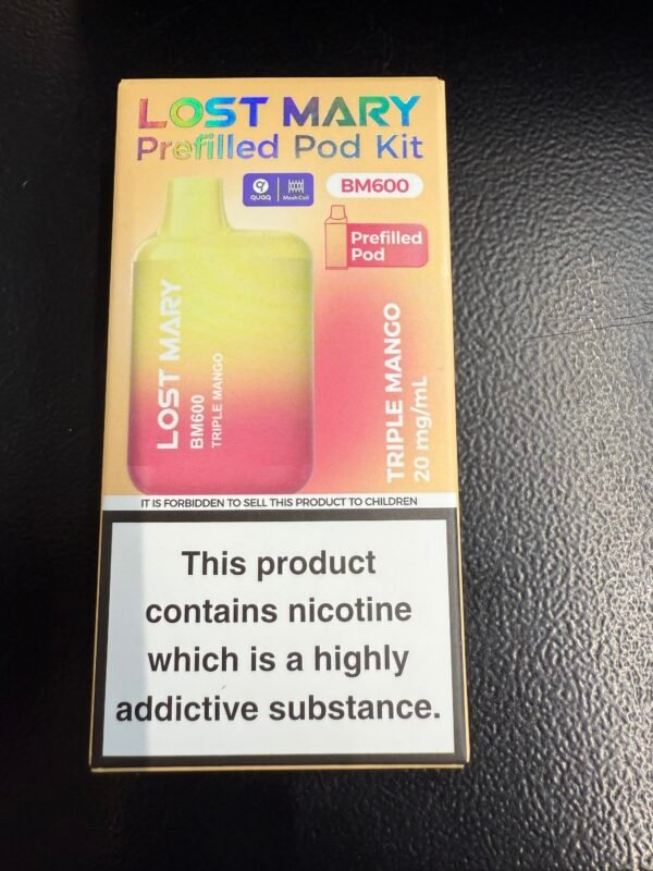 LOST MARY 600 Puff Triple Mango